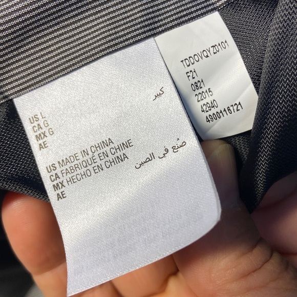 Alfani Black Men's Vest. Size L - Picture 7 of 9